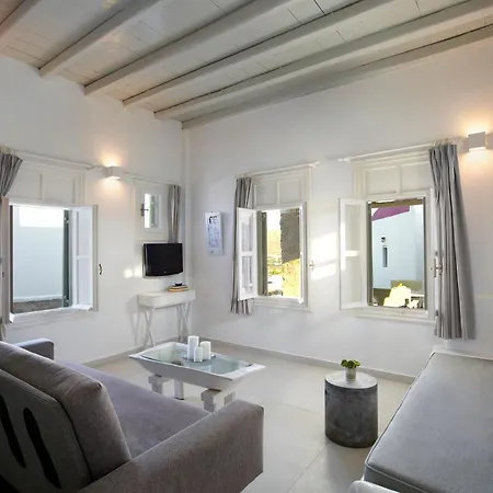 アパートホテル Kallos Of Mykonos - Previous Leonis Summer オルノス