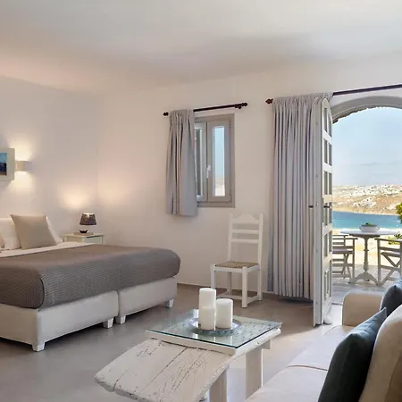 アパートホテル Kallos Of Mykonos - Previous Leonis Summer 4*