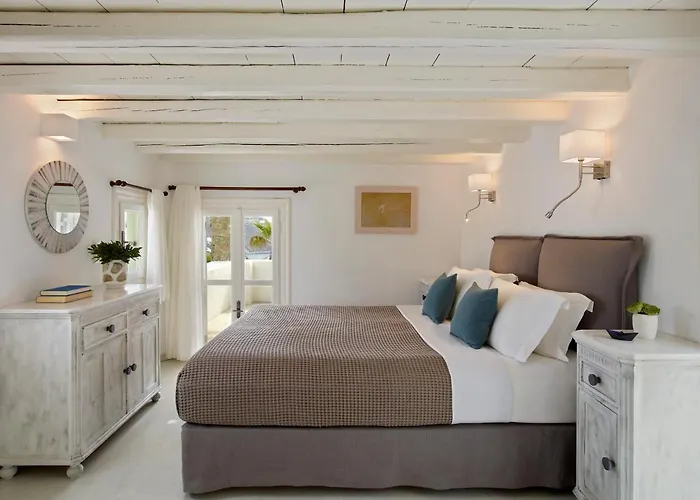 شقة فندقية Kallos Of Mykonos - Previous Leonis Summer أورنوس