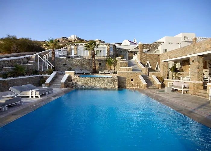 Kallos Of Mykonos - Previous Leonis Summer Hotel apartamentowy Ornos (Mykonos)
